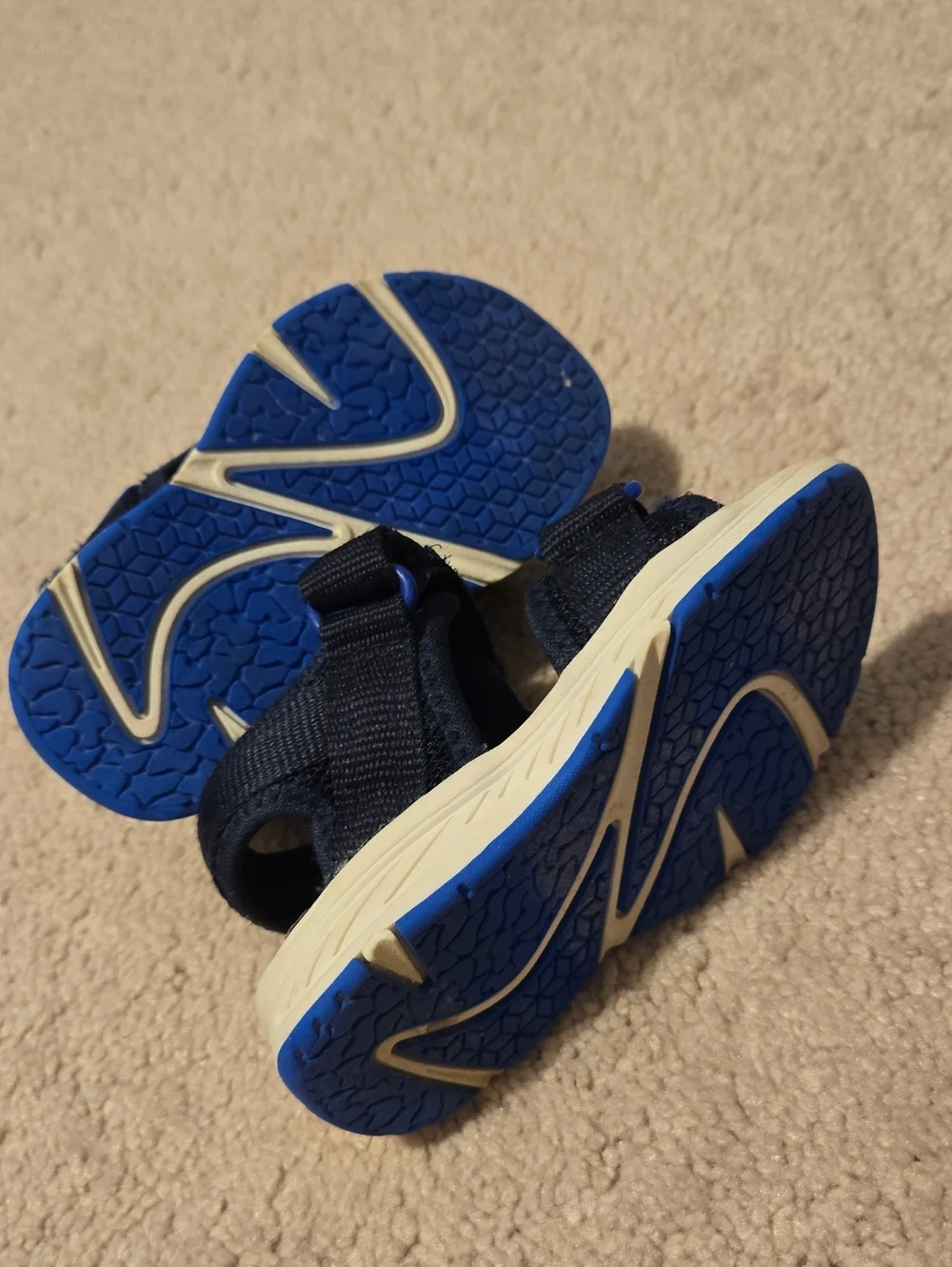 The Children's Place Navy and Blue Toddlers' Hook-and-Loop Sandals